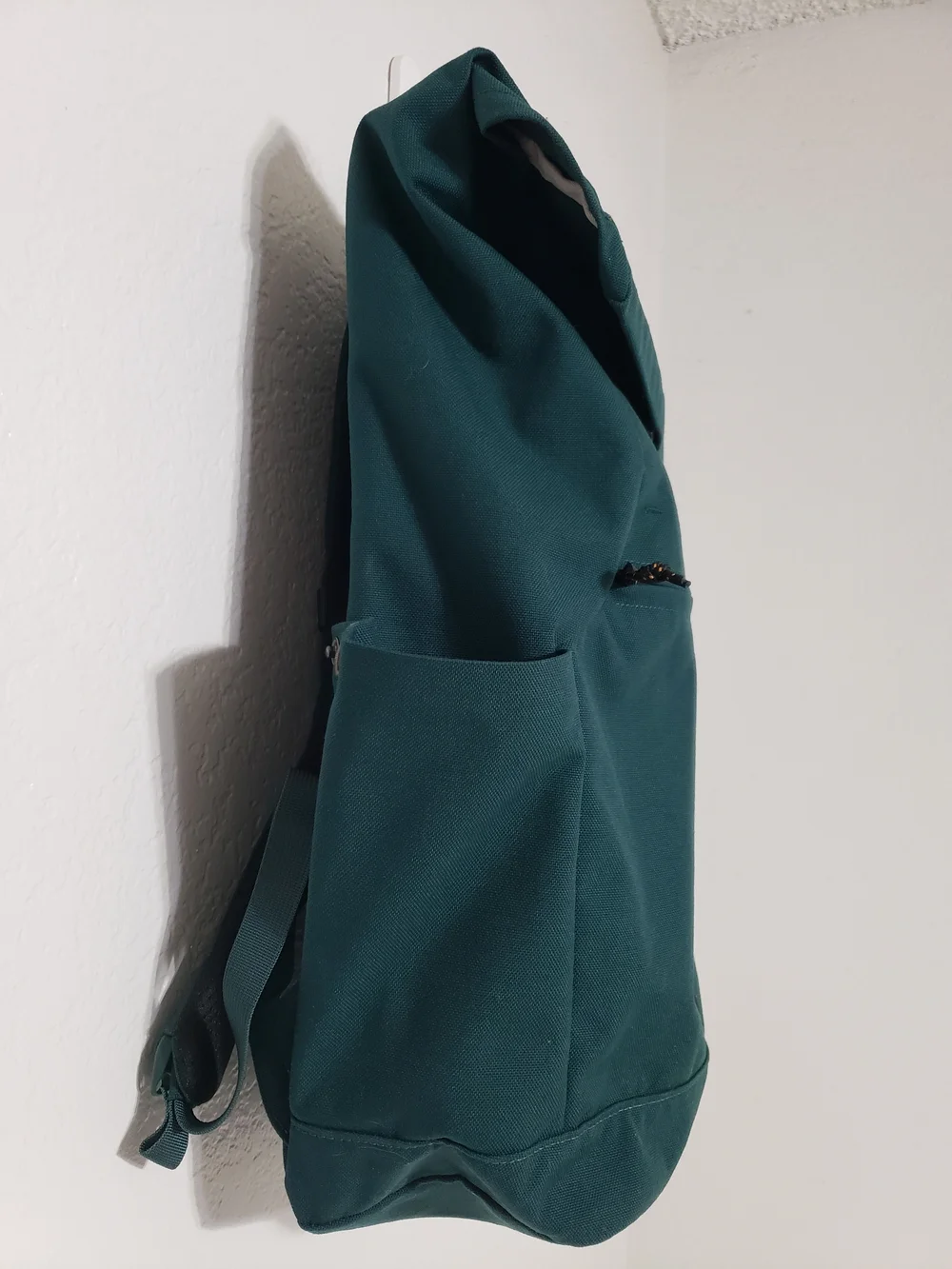 REI Co-op Ruckpack Roll Top Backpack Teal Green Laptop Travel Hiking Daypk
